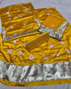 Satin Laffa Machine Work Poshak
